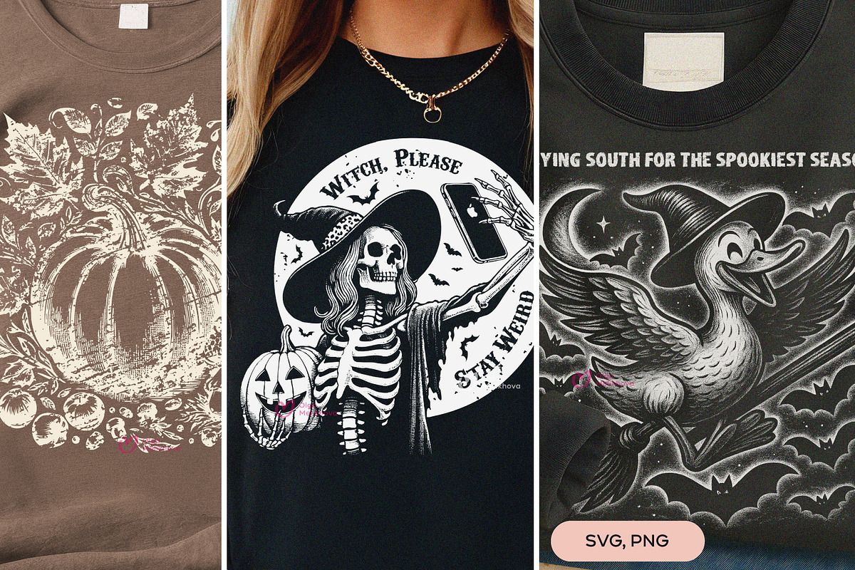 MEGA Halloween Sublimation Bundle, a Graphic by ollalya (Photo 5 of 7)