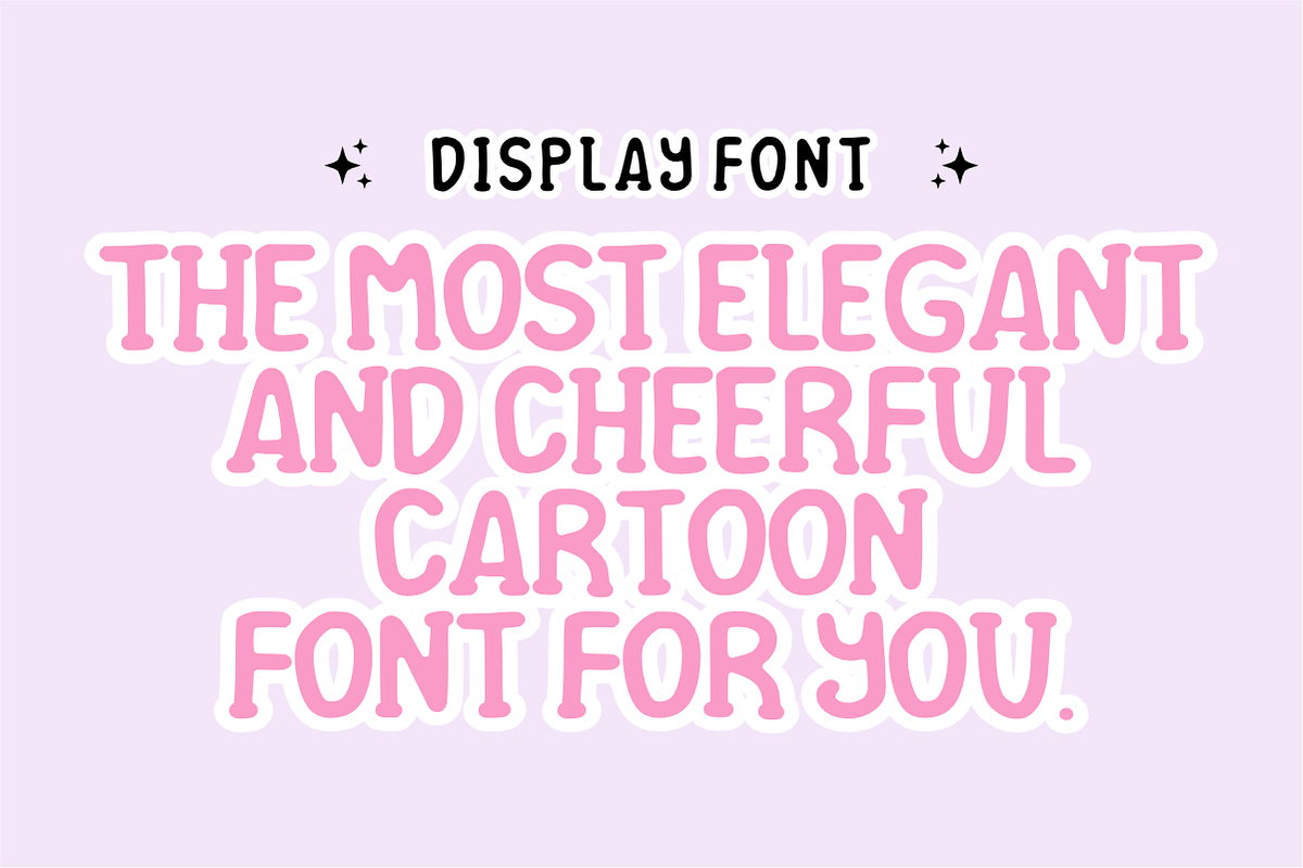 Cute Shape - Cartoon Kids Font, a Handwritten Font by KiddoGlyphs Studio (Photo 2 of 4)