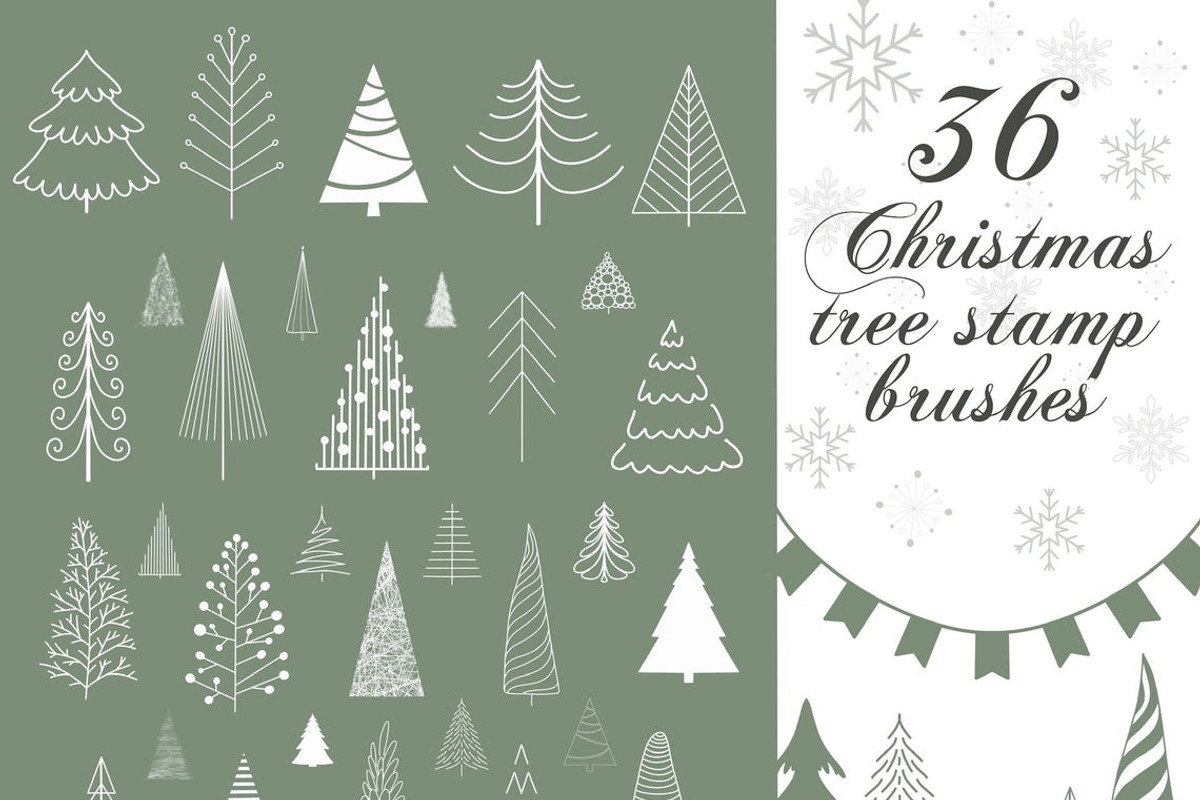 Procreate Botanical brushes bundle, a Brush Add-On by PDknyStudio
