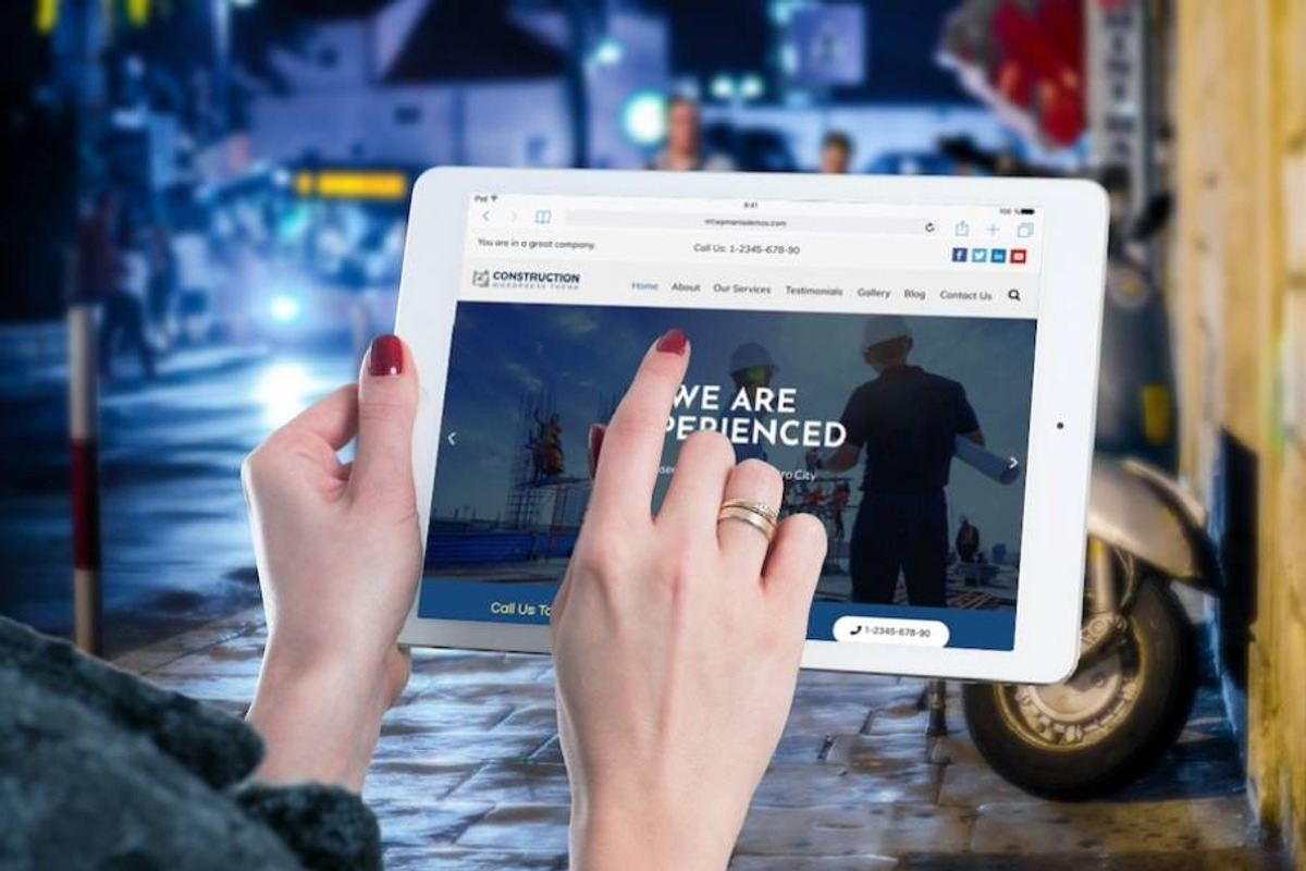 Construction WordPress Theme preview 4