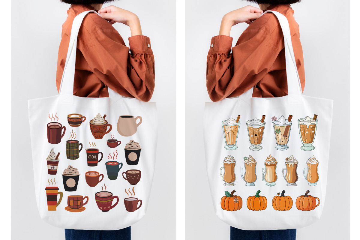 Autumn Drinks Clipart – 40 Cozy PNG, a Seasonal Illustration by Whimsy Brush Studio (Photo 7 of 9)