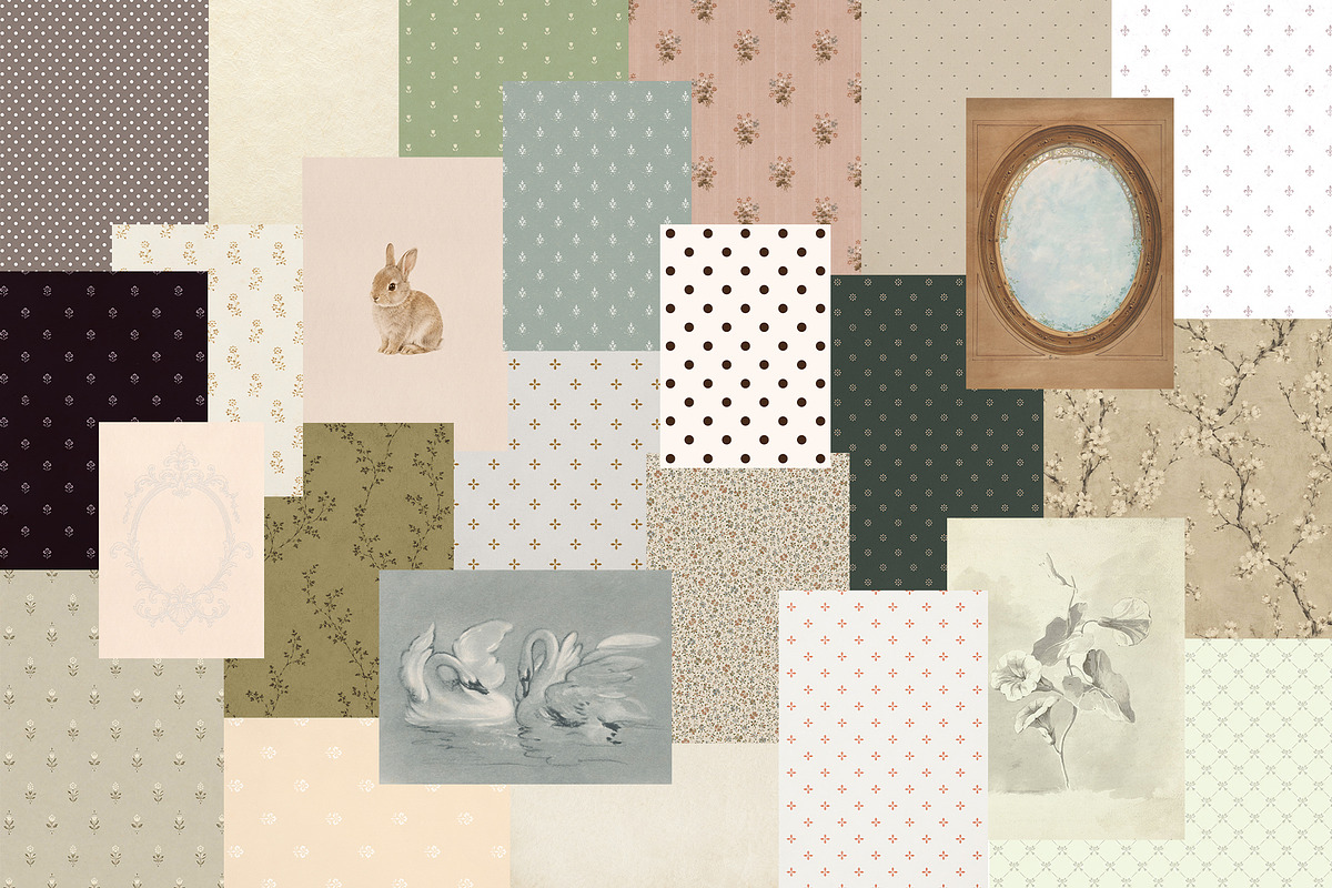 Victorian Keepsakes Ephemera Atelier, a Background Graphic by Lidberia (Photo 5 of 16)