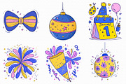 New Year Clipart Bundle, an Illustration by Libby Wishes (Thumbnail 6 of 8)