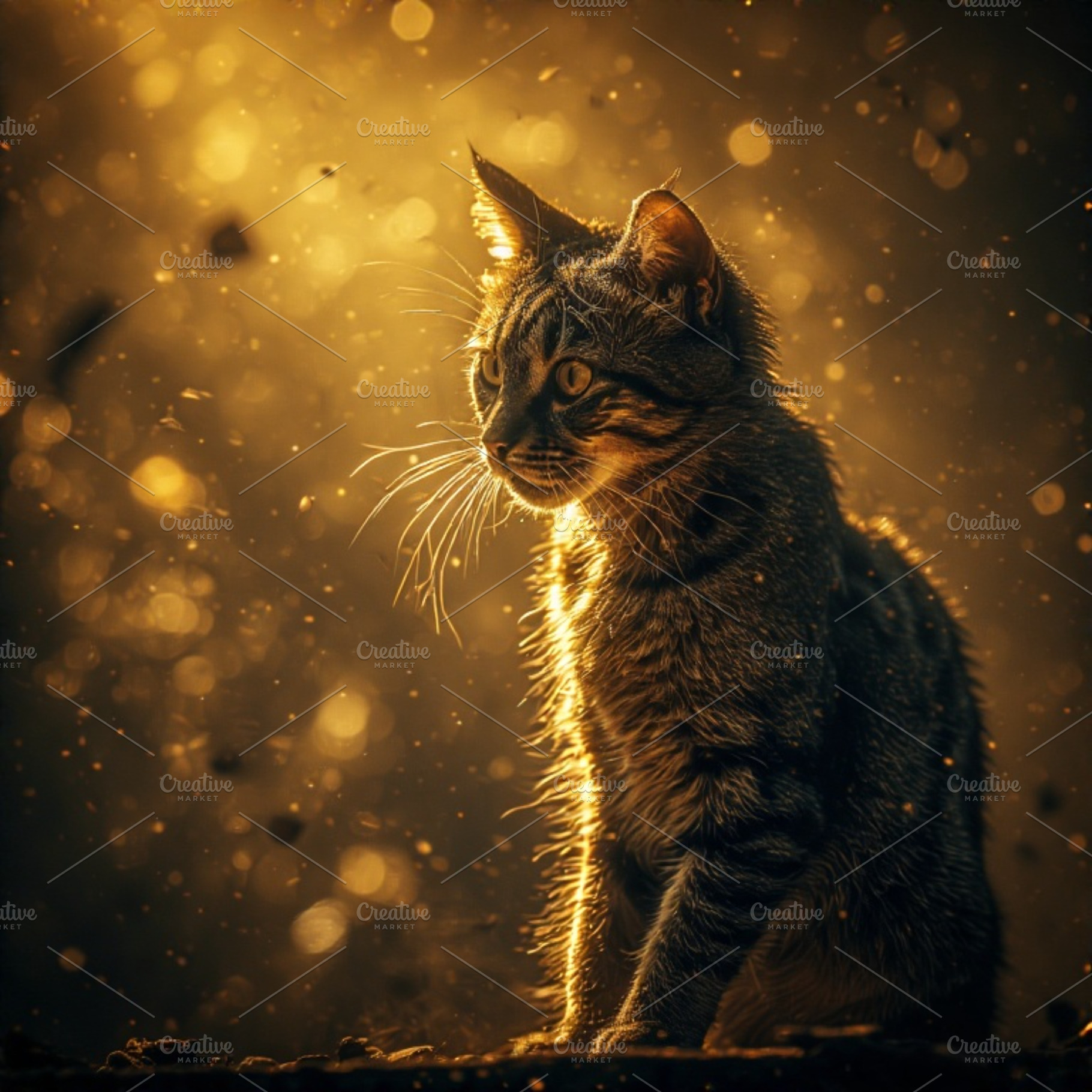 Cute funny Cat stock image, a Photo by ComfortQ