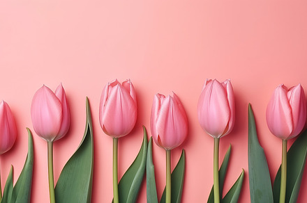 colorful tulip background, a Nature Photo by Virgo Studio