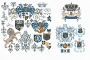 Your Majesty vector heraldic clipart, a Decorative Illustration by FleurArt (Thumbnail 4 of 10)