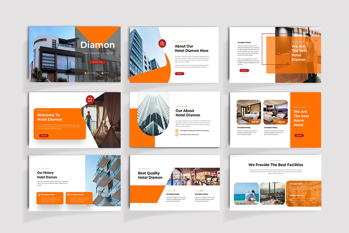 Diamon Powerpoint Template, a Presentation Template by yanindesign (Photo 3 of 6)