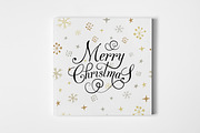 Merry Christmas Typography Card, a Card Template by Svetlana Kurako (Thumbnail 1 of 2)
