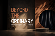 RUVENA – Modern Experimental Display, a Sans Serif Font by idealistudio (Thumbnail 2 of 5)