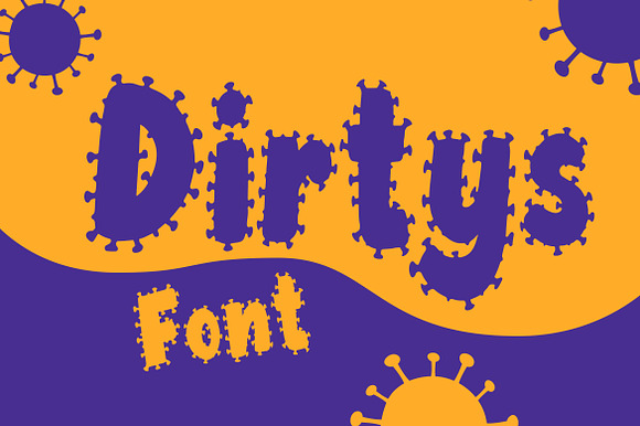 Dirtys Font preview 8
