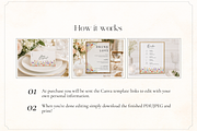Floral Wedding Bundle for Canva, a Stationery Template by Matisse Studio (Thumbnail 9 of 9)