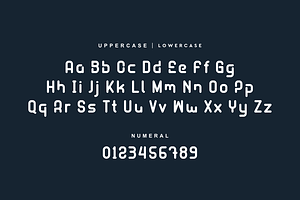 Ubiglan - Sans Modern Logo Font