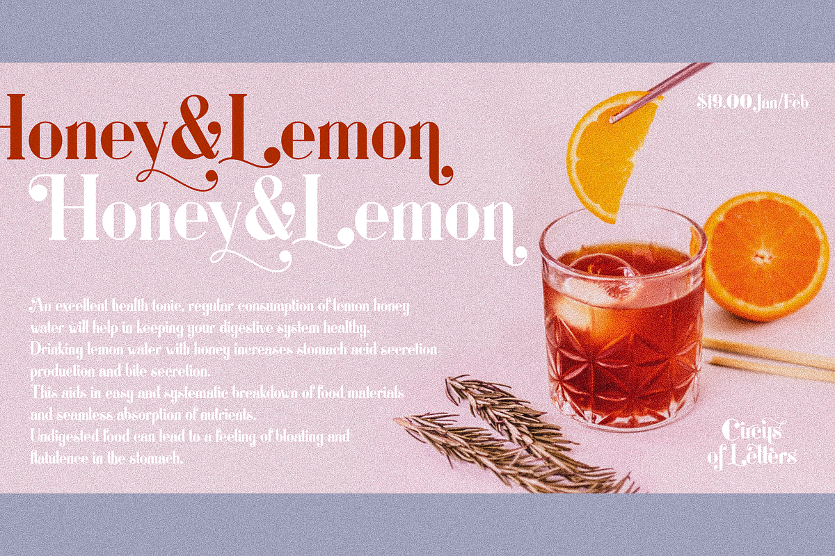 Circus of Letters – Fancy Typeface, a Sans Serif Font by RedyStudio (Photo 11 of 24)