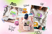 Y2K 2000s Halloween Clipart Bundle, an Object Graphic by Huxmay (Thumbnail 6 of 7)