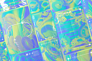 Lime Acid Gradients & Objects, a Texture Graphic by Julie&Taily (Thumbnail 18 of 21)