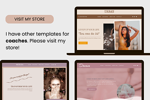 Boho Wordpress Elementor Template