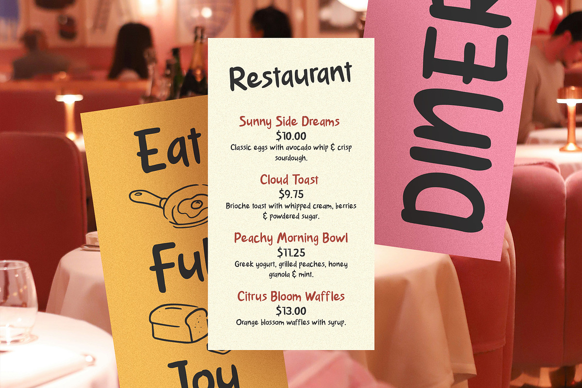 CS Mellow – Fun Font, a Handwritten Font by Craft Supply Co. (Photo 6 of 8)