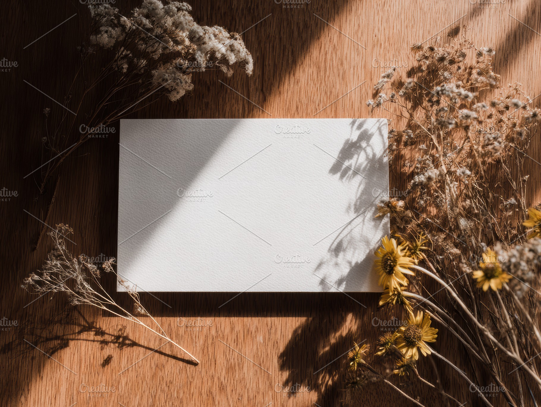 Thank you wedding card mockup, a Background Photo by Virgo Studio