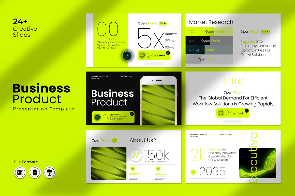 Business Product Presentation, a Presentation Template by Creative-Work (Photo 1 of 9)