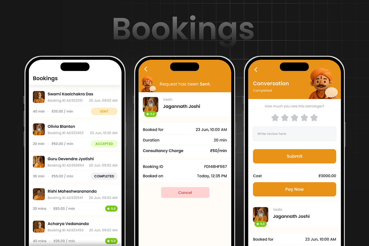 Astrologer Chat App | Astron preview 3