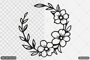 Floral Design SVG PNG Bundle, an Illustration by Actual Pixel (Thumbnail 19 of 22)