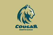Cougar Mascot Logo Template, a Branding & Logo Template by EndR_ID (Thumbnail 2 of 2)