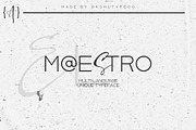 El Maestro, a Script Font by Alexander Tiunov (Thumbnail 1 of 8)