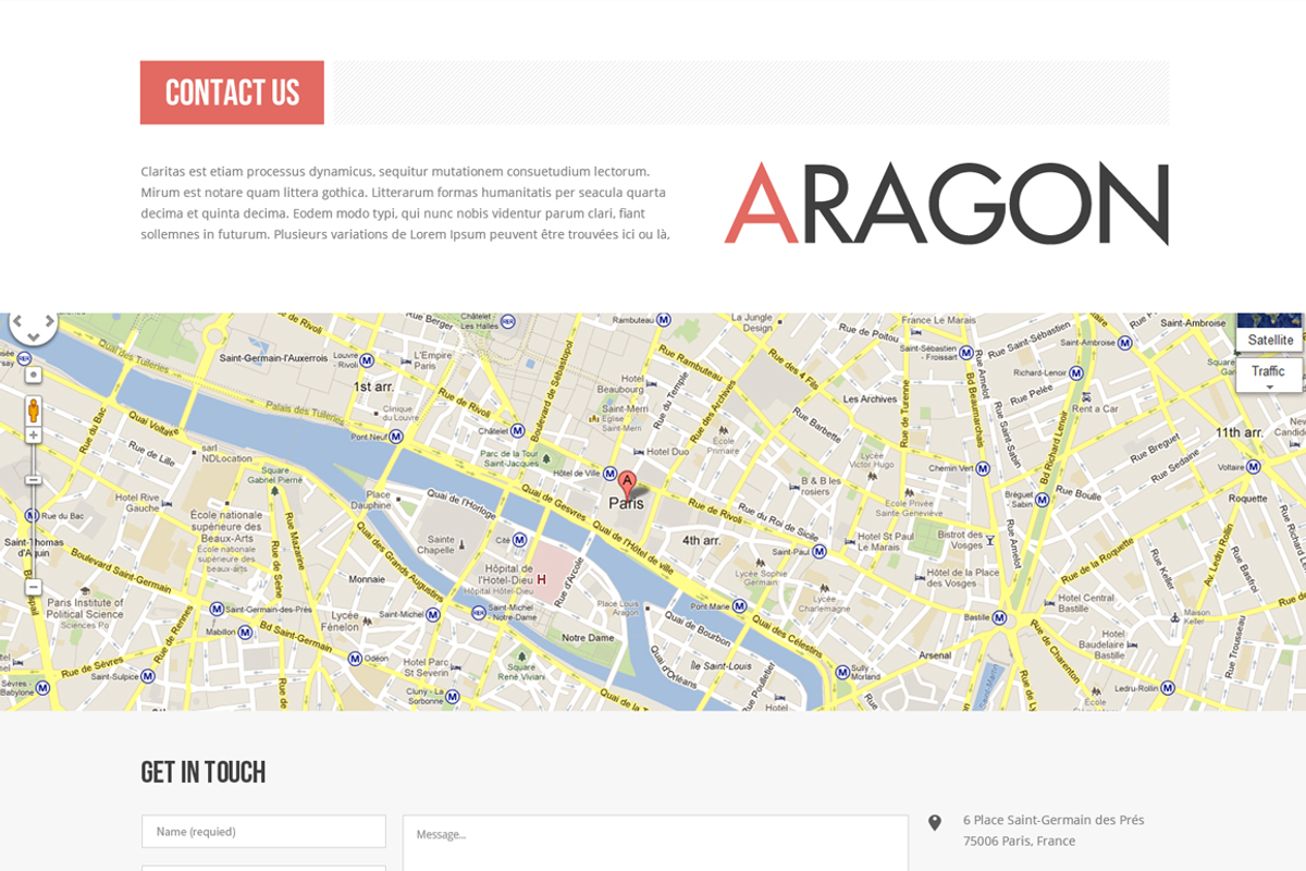 Aragon - Parallax Joomla Template, a Websites & App Template by TemPlaza (Photo 5 of 5)