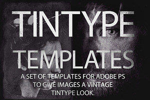 Create Vintage Tintype Photographs