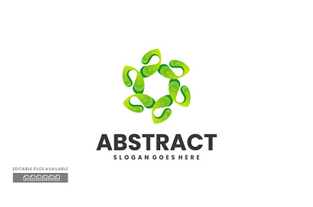 Abstract Gradient Colorful Logo