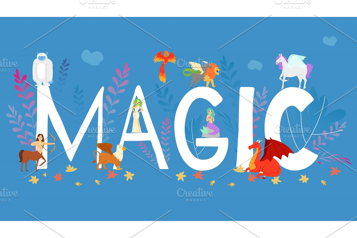 Mythical, mythological creates, an Animal Illustration by RocketArt