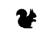 Squirrel Silhouette Vector Bundle, an Illustration by yasushie (Thumbnail 48 of 48)