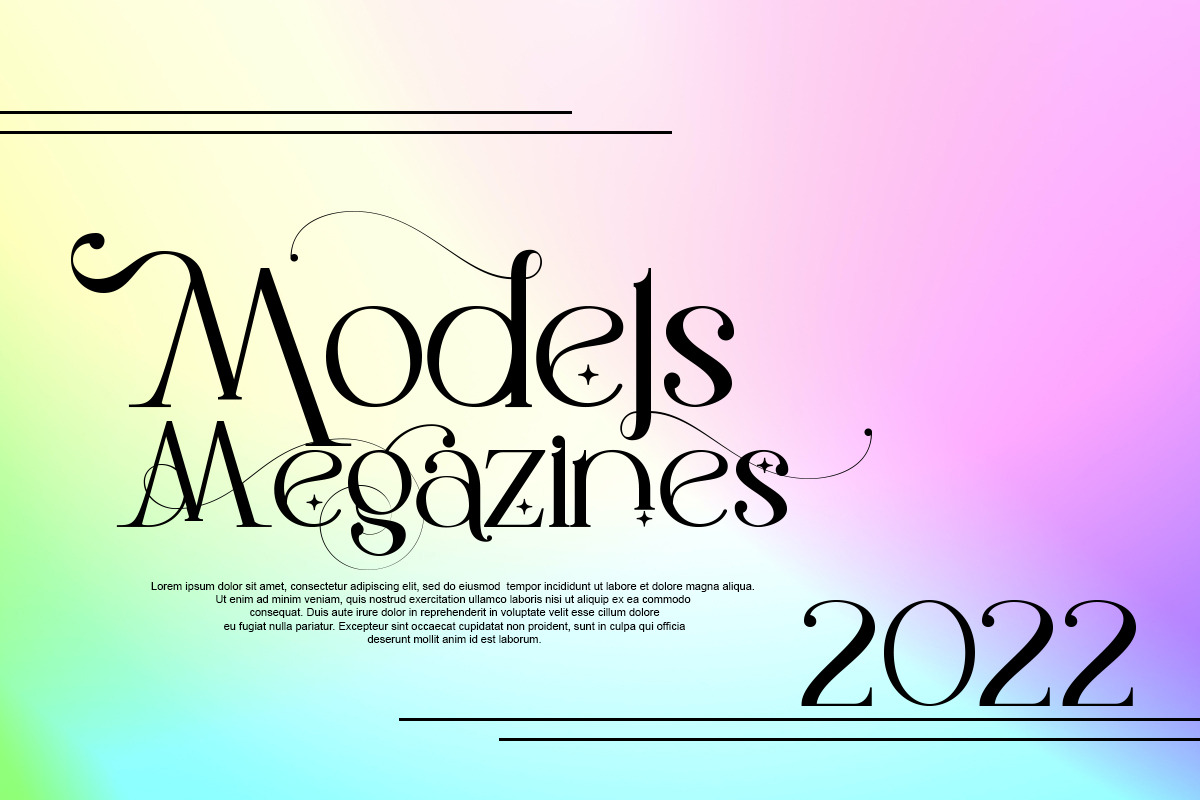 Karibella, a Serif Font by Bramcreative (Photo 3 of 10)