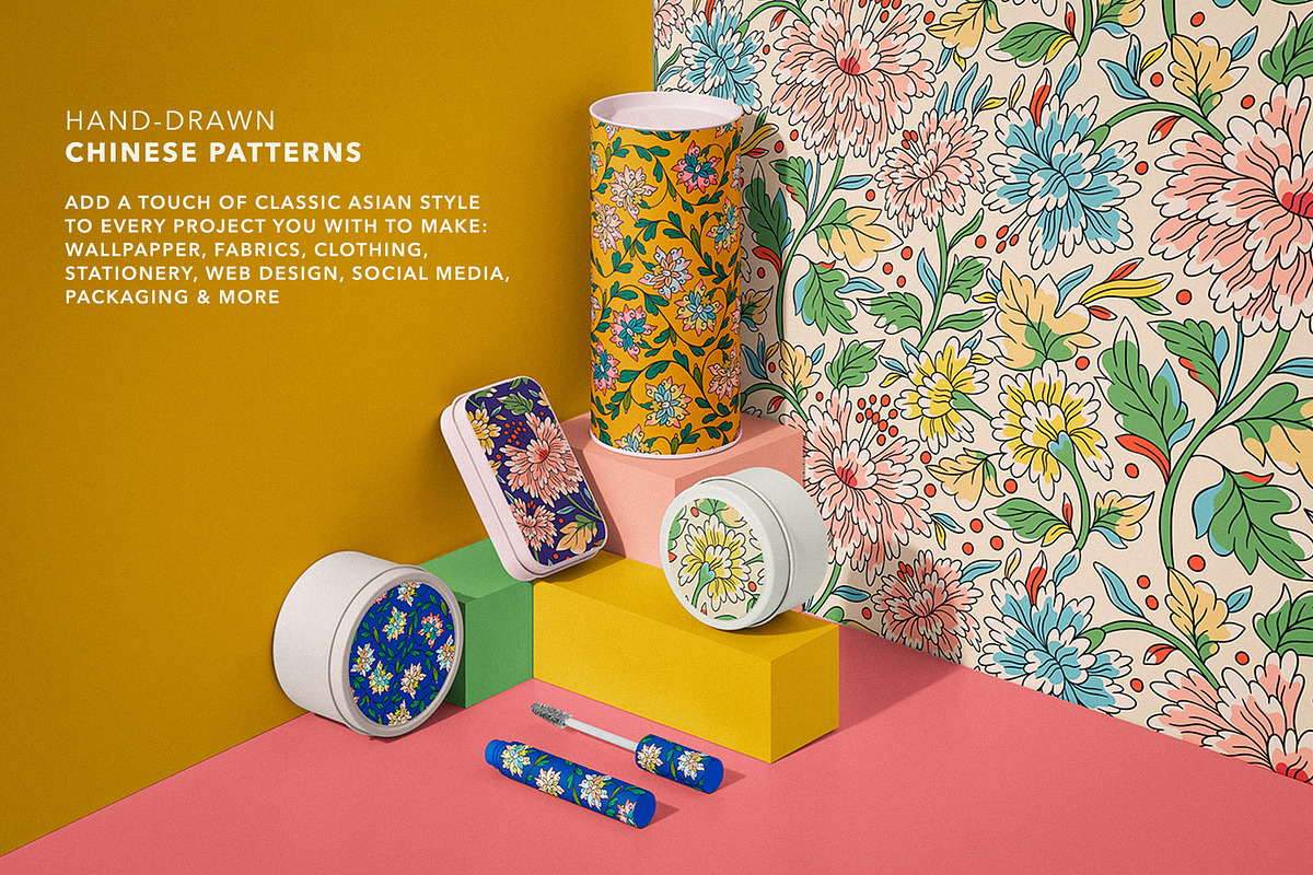 Chinese Exquisite Oriental Patterns, a Pattern Graphic by likorbut (Photo 2 of 4)