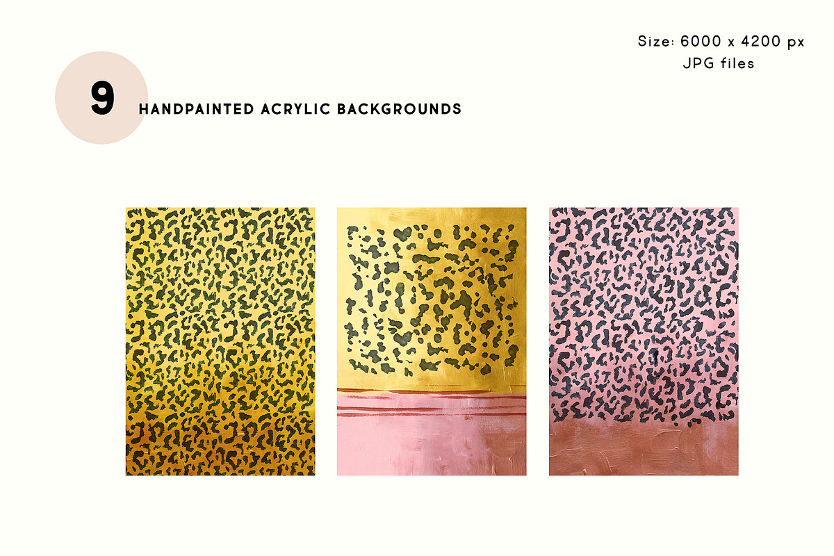 ACRYLIC ART BACKGROUNDS, an Animal Illustration by All This Concept (Photo 3 of 9)
