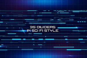 Sci Fi Dividers Set