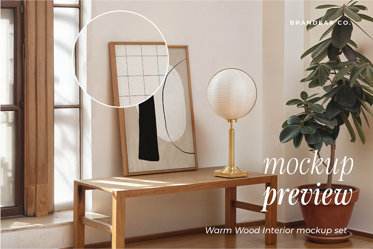 Natural Interior | 24 Frame Mockups, a Household Mockup by Brandear Design (Photo 6 of 11)