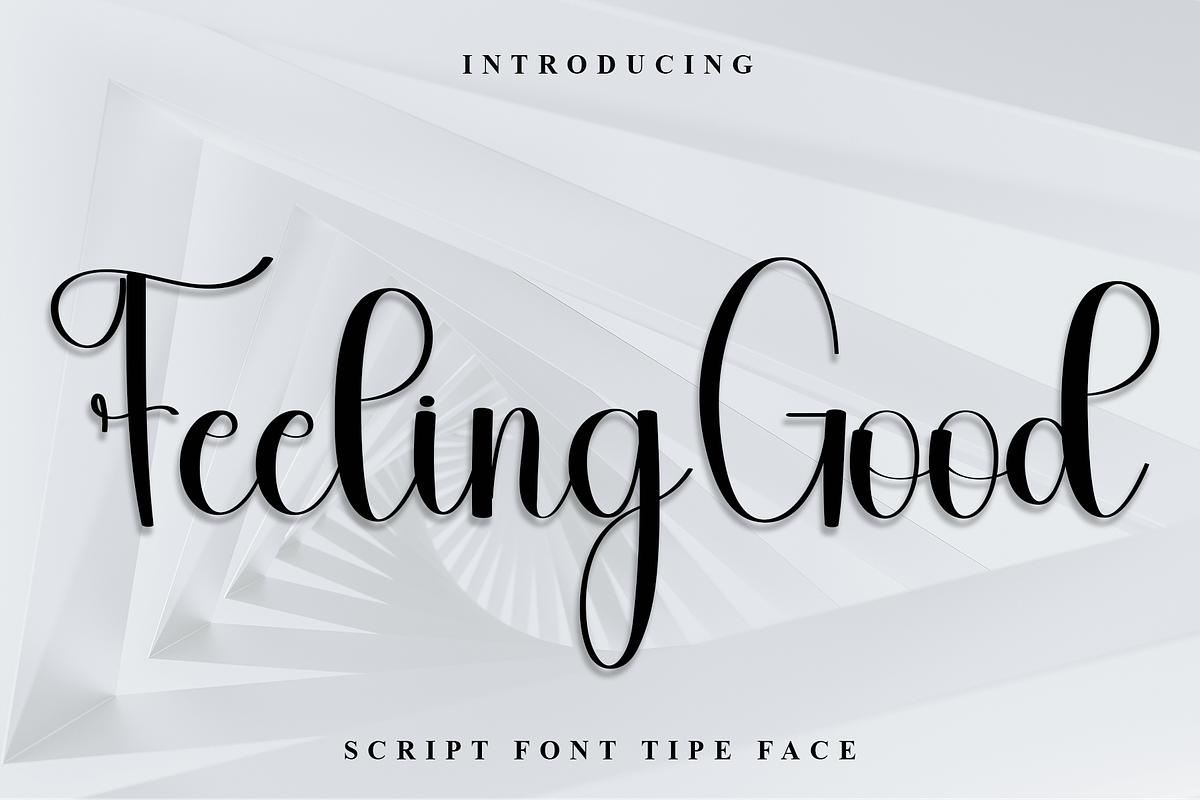 Feeling Good, a Handwritten Font by InermediaSTUDIO (Photo 1 of 8)