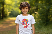 Funny Lion Clipart, an Animal Illustration by Forhadx5 (Thumbnail 6 of 6)