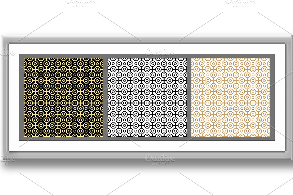 Set of Geometric Modern Vector, a Pattern Graphic by FineArtStudio (Photo 3 of 3)