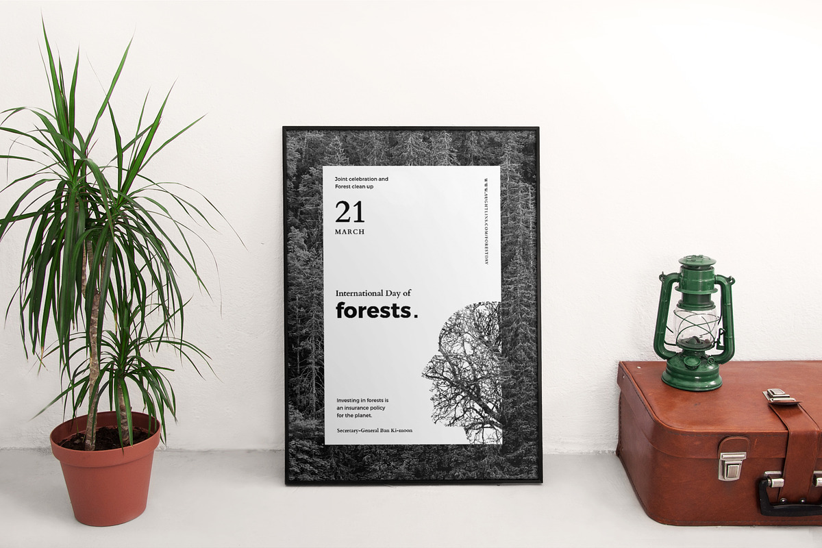 Posters | Forests Day, a Flyer Template by Amber Graphics