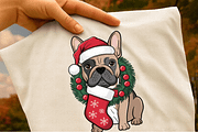 Christmas French Bulldog PNG Bundle, a Graphic by Cut File (Thumbnail 3 of 5)