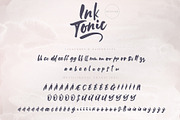 Ink Tonic | A SVG Brush Font, a Script Font by Ayca Atalay (Thumbnail 21 of 21)