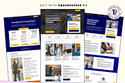 Electrician Website Template, a Squarespace Template by Template Twist Shop (Thumbnail 2 of 10)