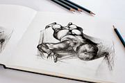 Artist and creative mockup set, a Pens & Pencil Mockup by INTERARTIVITY (Thumbnail 24 of 25)
