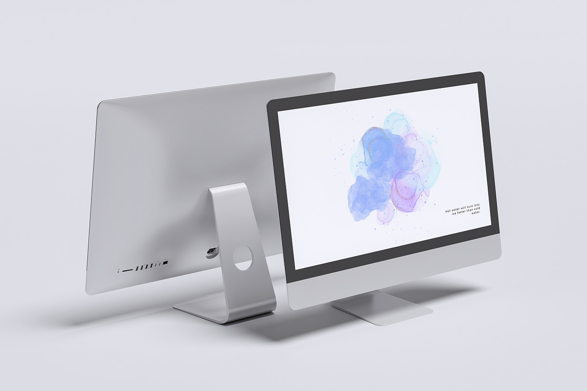 iMac Screen Mockup, a Mac Mockup by graphicstory (Photo 5 of 9)