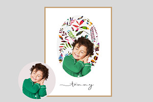 DIY Collage Kids Portrait Canva