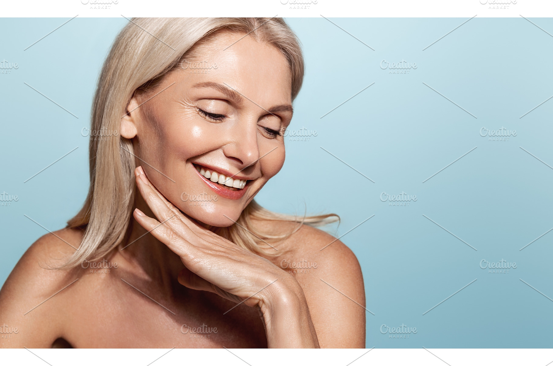 Elegant middle aged woman, head and, a Person Photo by ringsaroundme