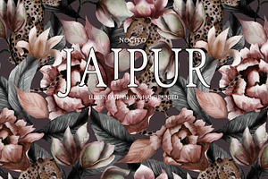 Jaipur, Luxury Animal Pattern