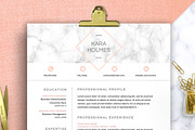Modern Resume Template Word, a Resume Template by SharpResumeFoundry (Thumbnail 4 of 7)